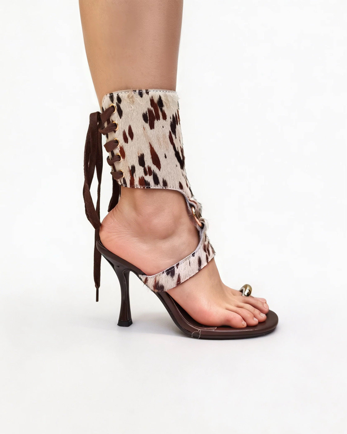 Isla | Cow Print Calf Hair
